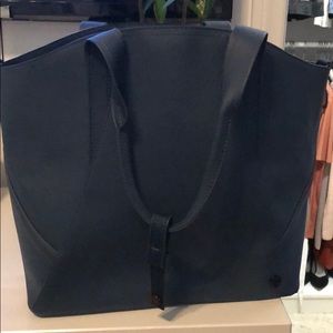 Blue lululemon gym bag
